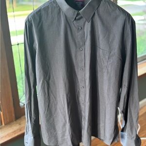UNTUCKit Gray Dress Shirt Classic Design